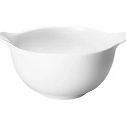 Serveringsskål 22 cm, vit