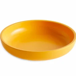 Serveringsskål, large, vit/blå