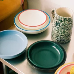 Serveringsskål, small, mörkgrön