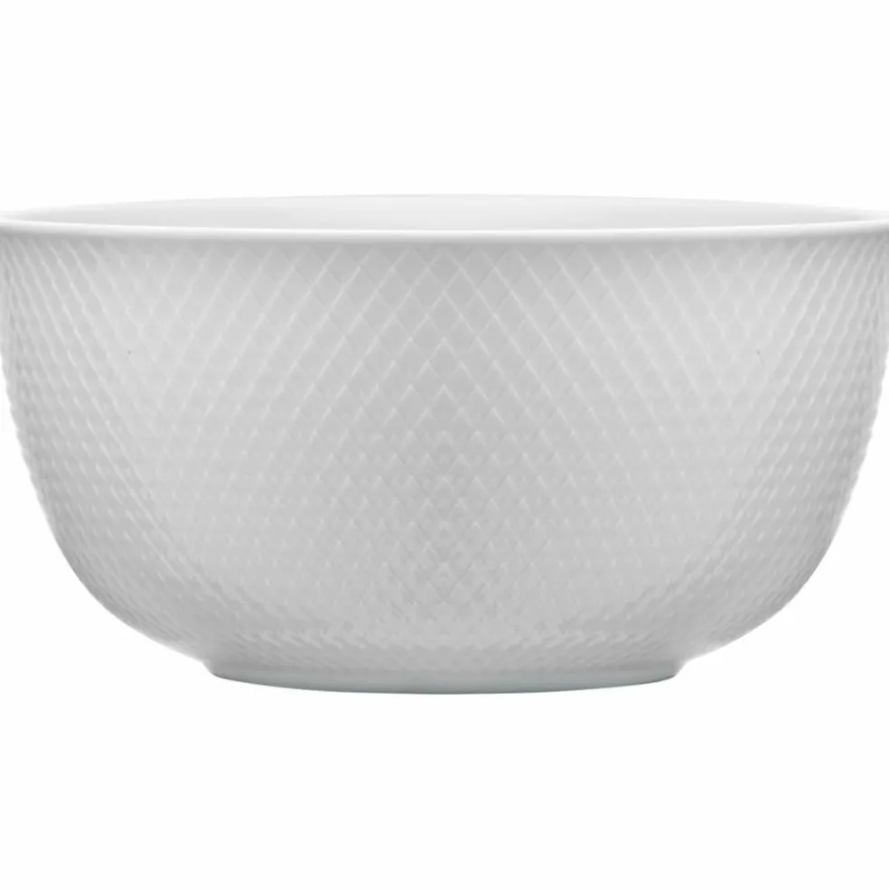 Serveringsskål, vit, 17,5 cm