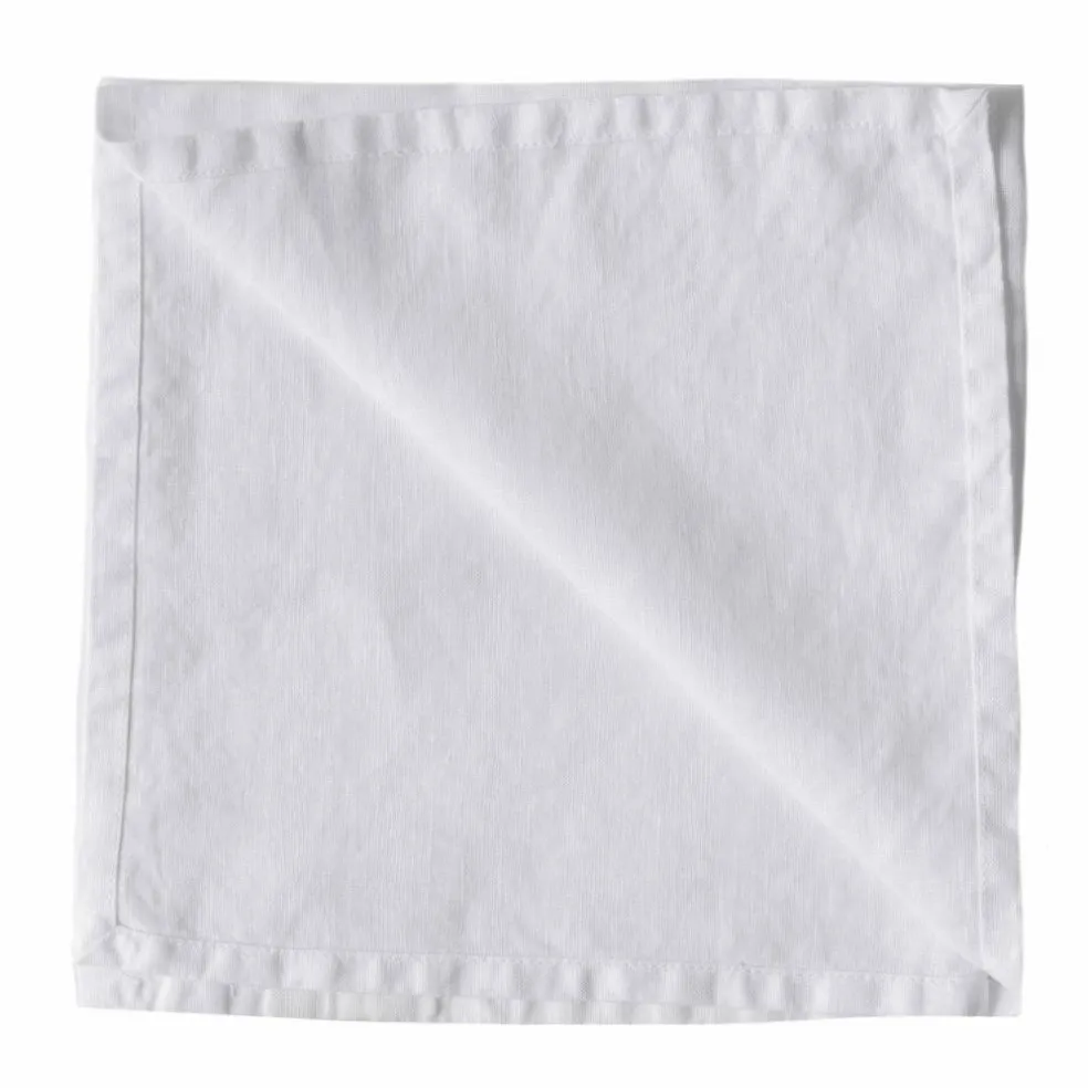 Servett 45x45 cm, bleached white