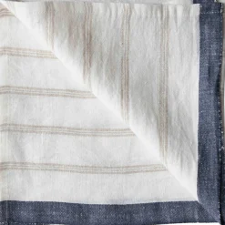 Servett 50x50 cm, navy stripe