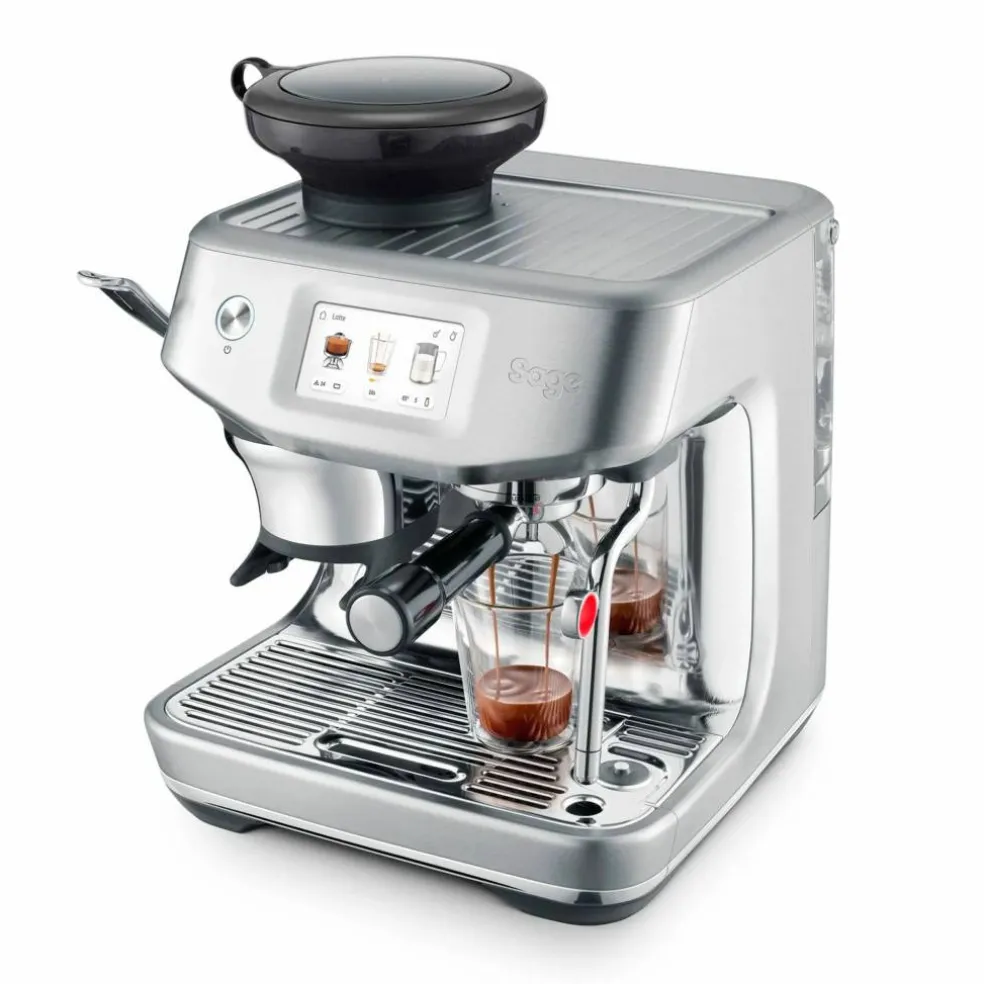 SES882ALM Touch Impress espressomaskin, mandelnougat