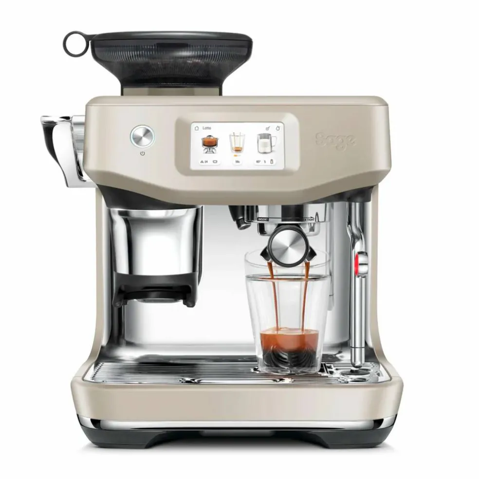 SES882ALM Touch Impress espressomaskin, mandelnougat