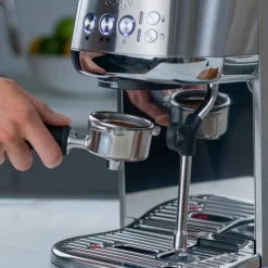 SES500BST The Bambino Plus espressomaskin koksgrå