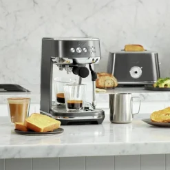 SES500BST The Bambino Plus espressomaskin koksgrå