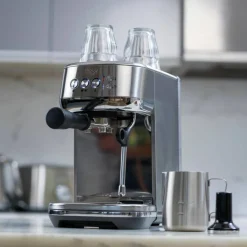 SES500BST The Bambino Plus espressomaskin koksgrå