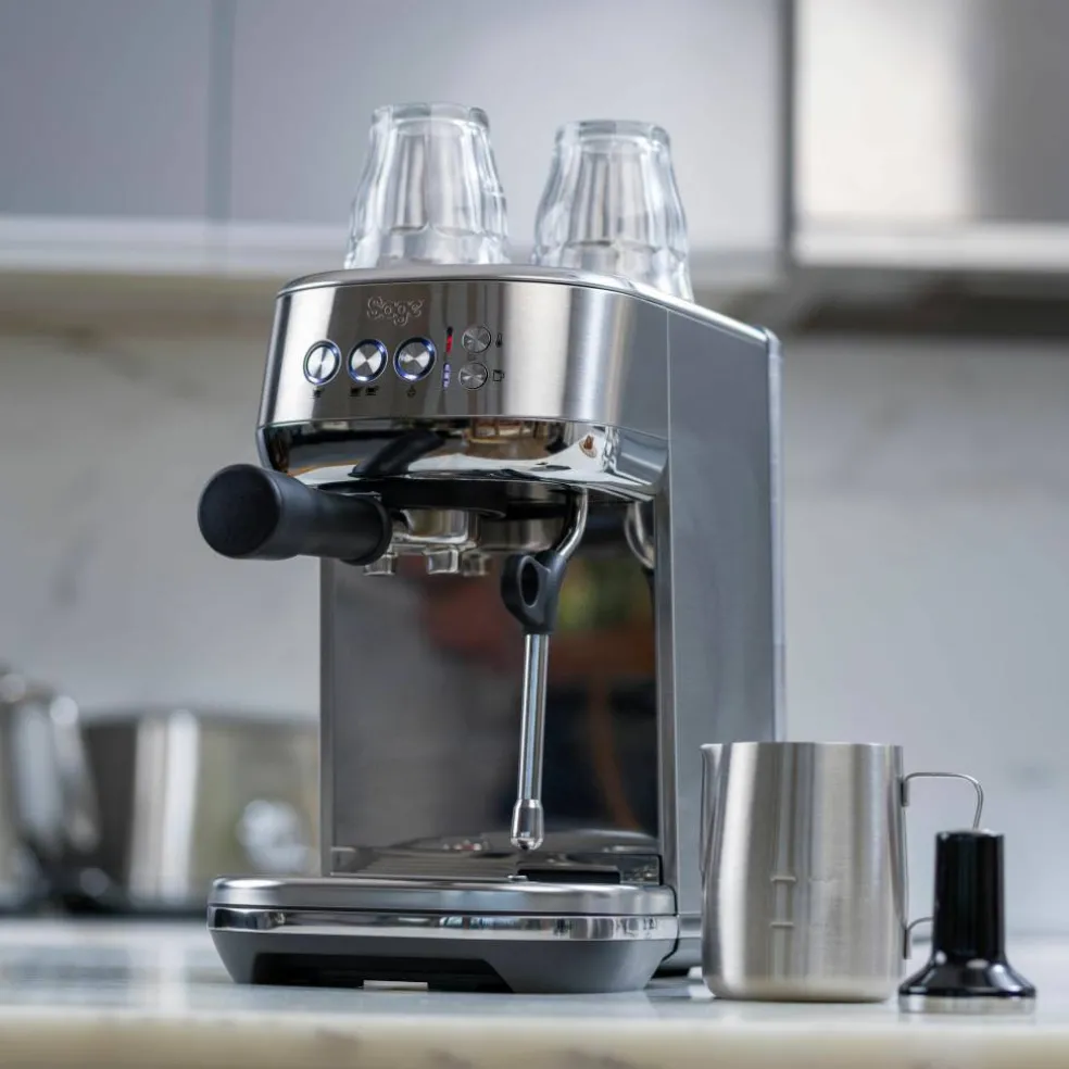 SES500BST The Bambino Plus espressomaskin koksgrå