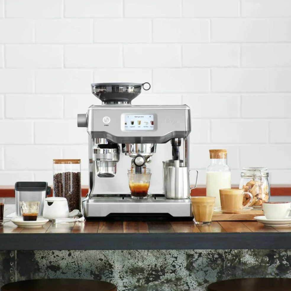 SES990BST The Oracle Touch espressomaskin, grå