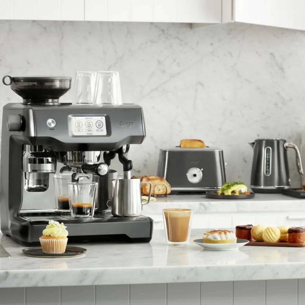 SES990BST The Oracle Touch espressomaskin, grå
