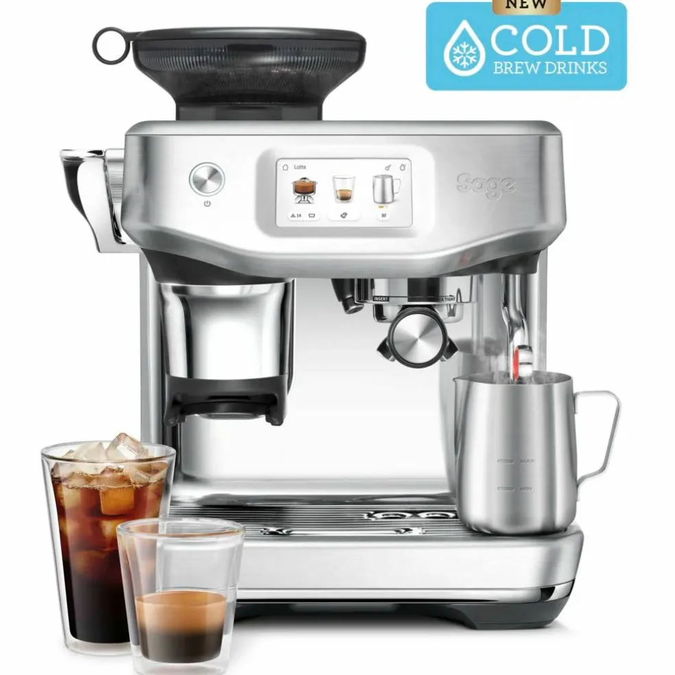 SES882BST Touch Impress espressomaskin, svart