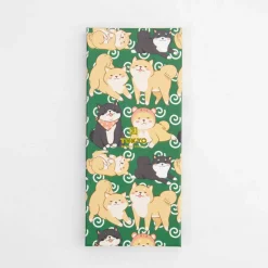 Set lucky cat ätpinnar, 5-pack