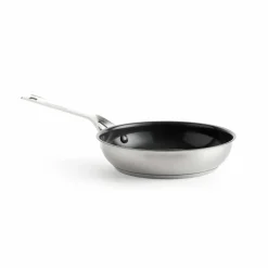 Set med stekpannor 20 cm + 24 cm + 28 cm, rostfritt stål