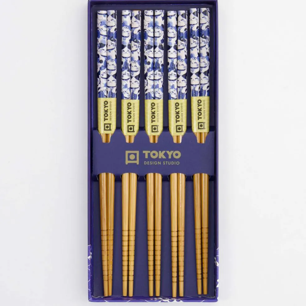 Set shiba ätpinnar, 5-pack