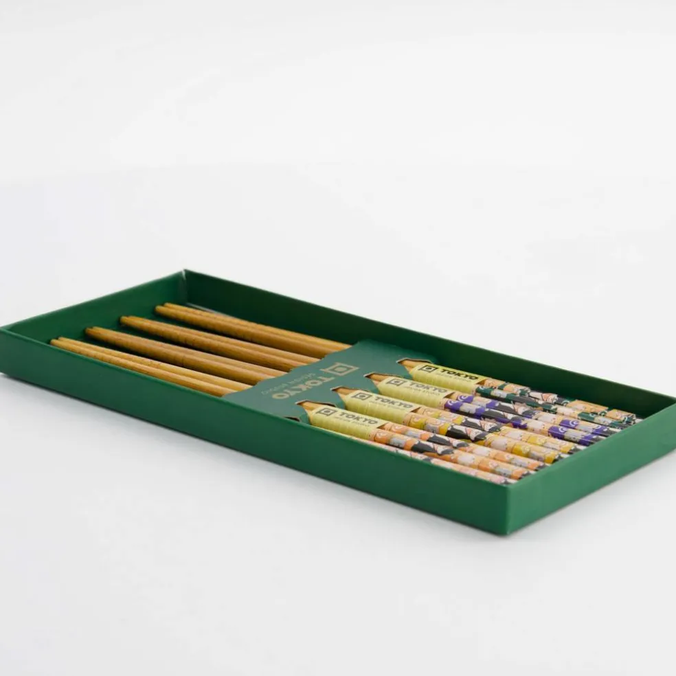 Set shiba ätpinnar, 5-pack