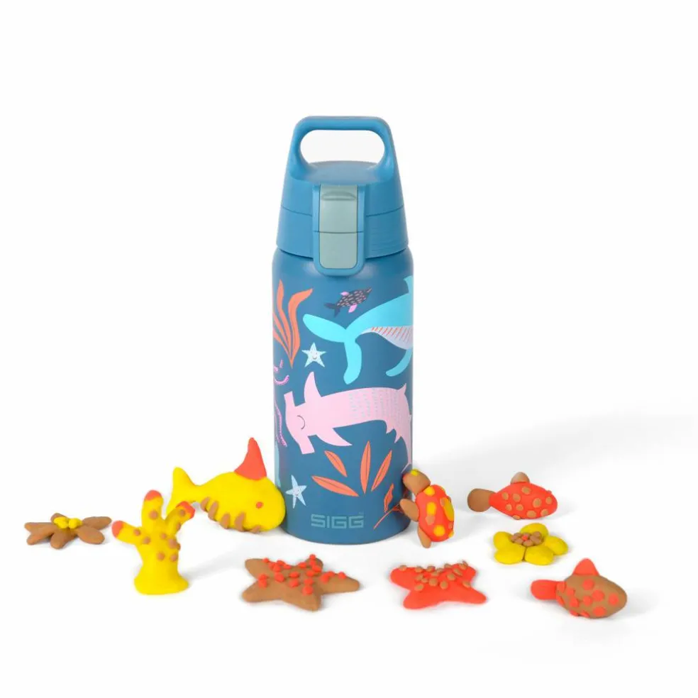 Shield Therm ONE kids termosflaska 0,5 liter, blue world