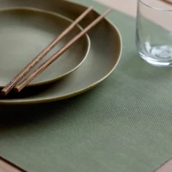 Shoku bordstablett 46x35 cm 4-pack, pure green