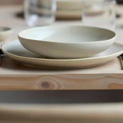 Shoku lunchtallrik 20 cm, soft beige