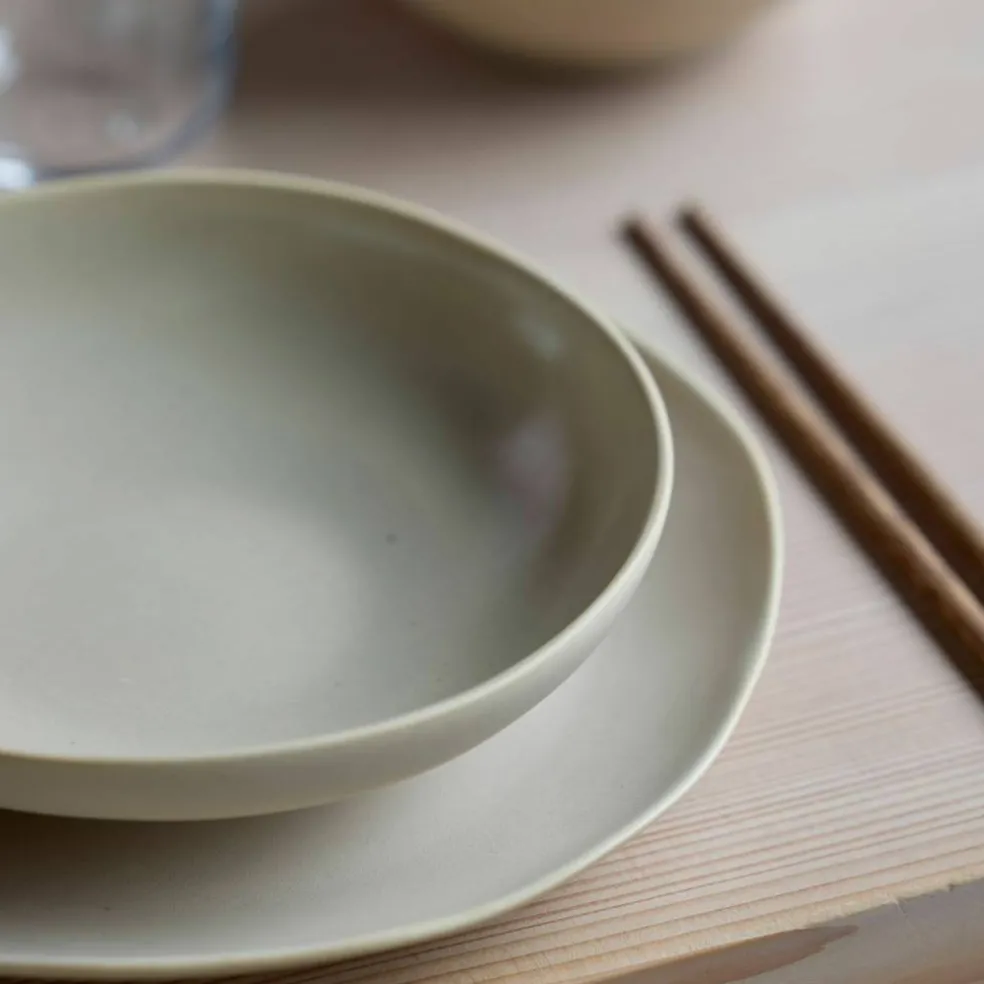 Shoku pastaskål 21 cm, soft beige