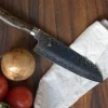 Shun Premier Santokukniv Stål Brunt Handtag 18 cm