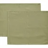 Sienna bordstablett 45 × 35 cm 2-pack, grön