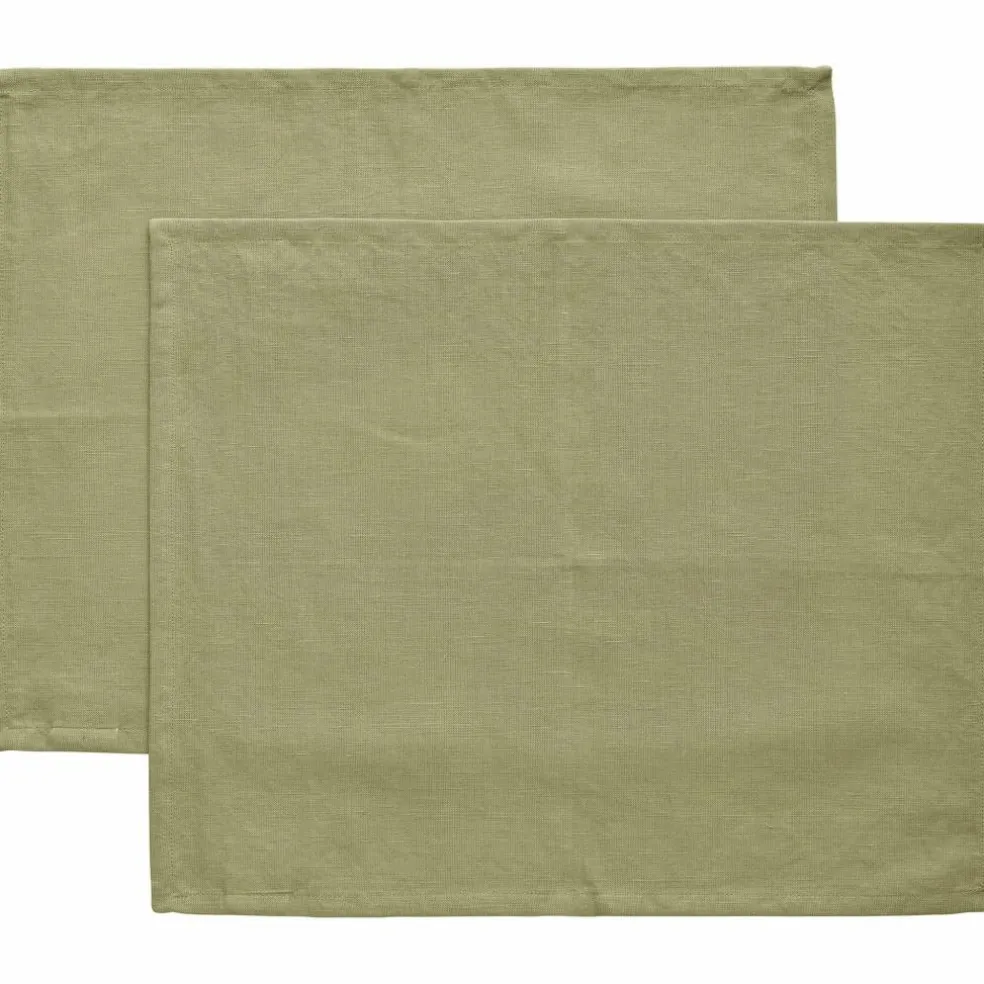 Sienna bordstablett 45 × 35 cm 2-pack, grön
