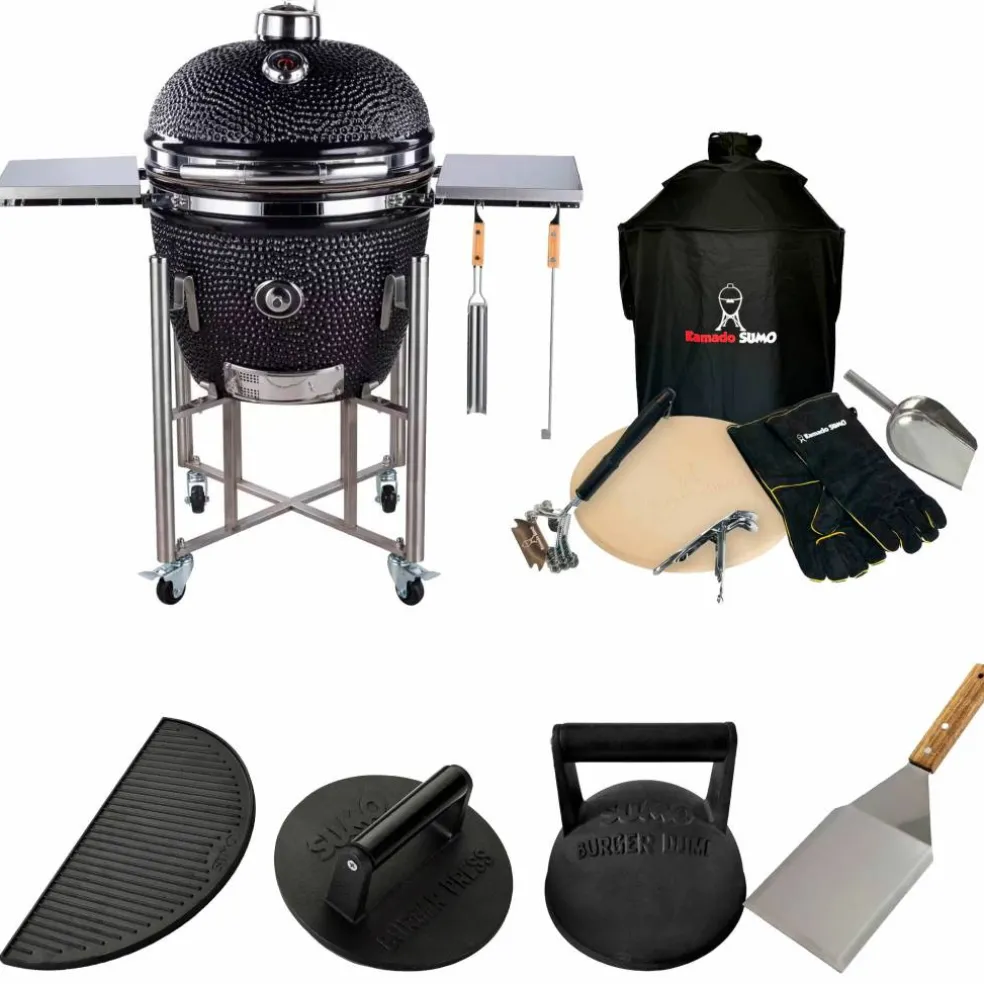 Signature Pro kamadogrill med smashpaket