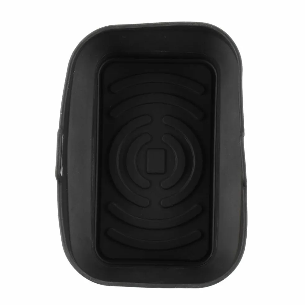 Silikonform till airfryer 20 × 13 cm, svart
