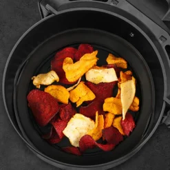 Silikonform till airfryer 20 cm, svart