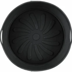 Silikonform till airfryer 20 cm, svart