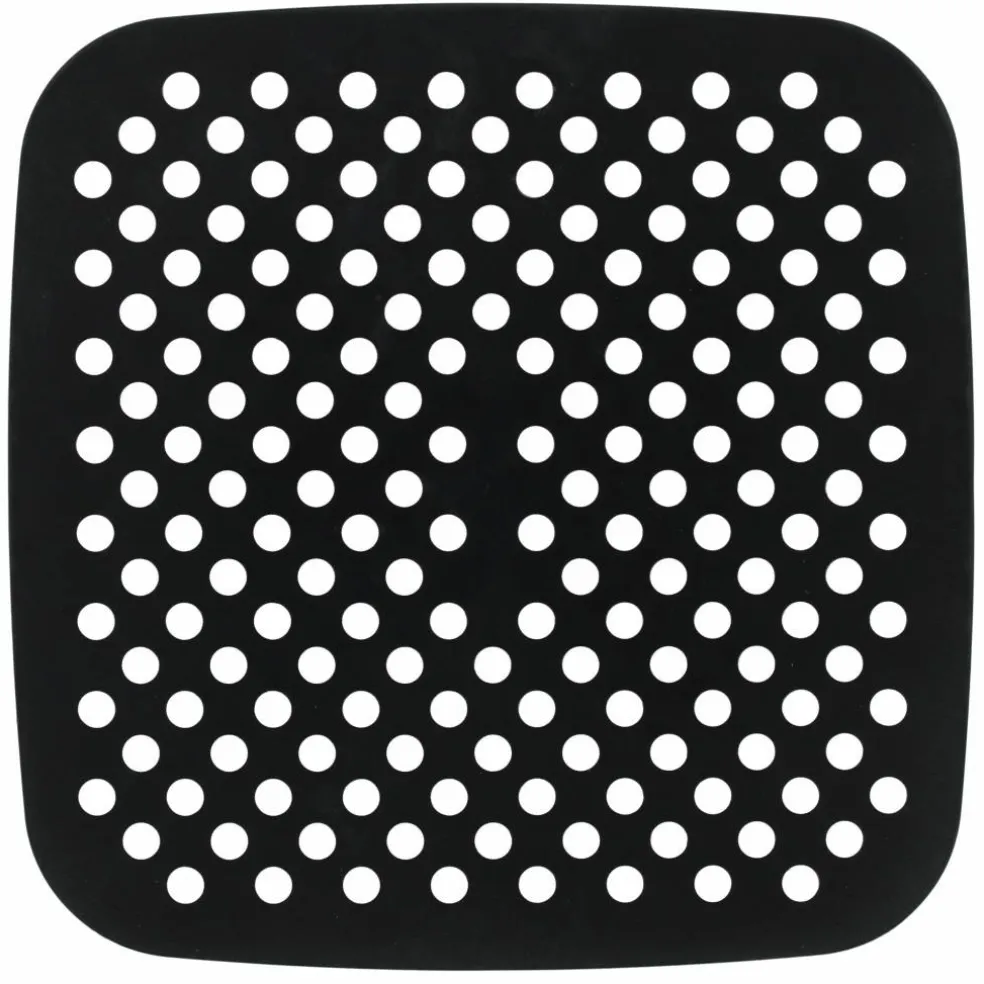 Silikonmatta till airfryer 18 × 18 cm