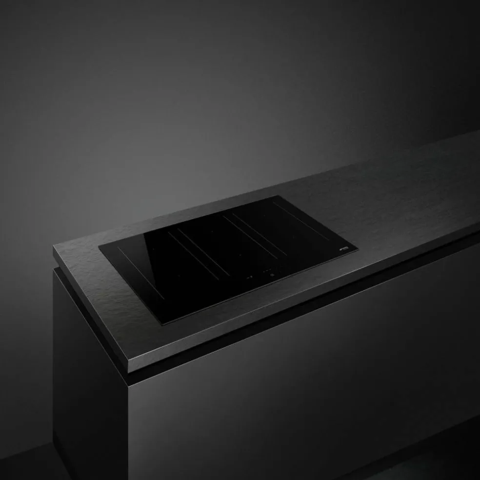 SIM3864D inbyggnadshäll, 80 cm, svart