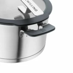 Simplify grytset 4 delar + 4 lock, rostfritt stål