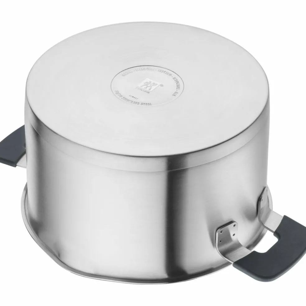 Simplify grytset 4 delar + 4 lock, rostfritt stål