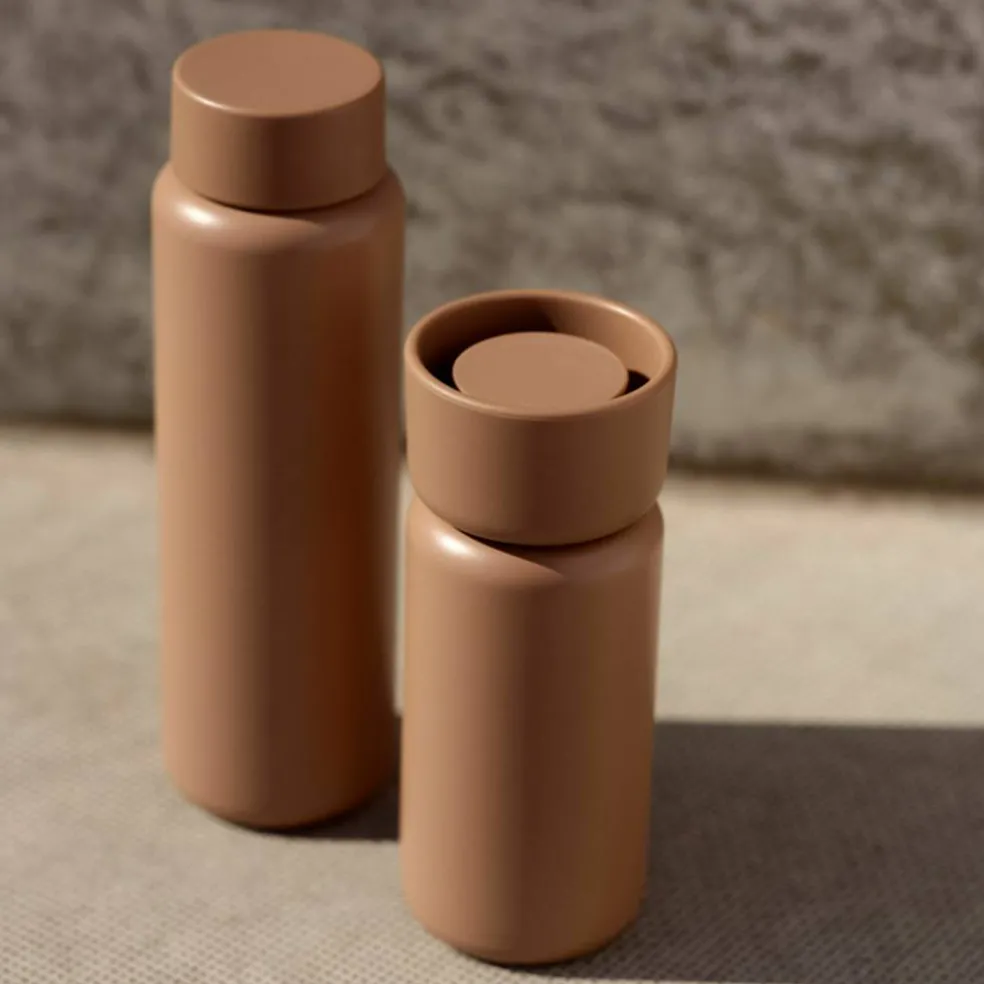 Singles termosmugg 650 ml, camel