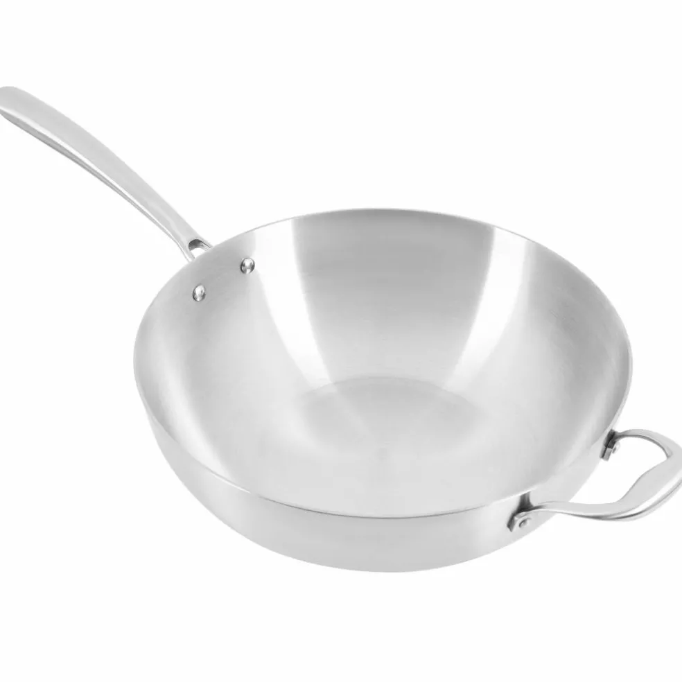 Sizzle wok 30 cm, rostfritt stål