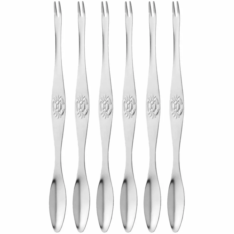 Skai skaldjursgaffel 18,5 cm, rostfritt stål