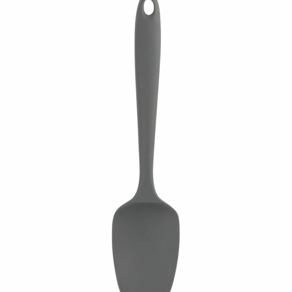 Skålad slickepott, grå, 20 cm
