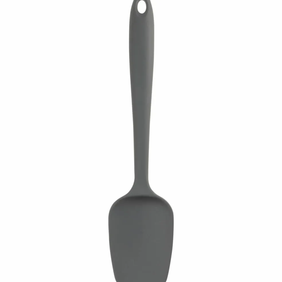 Skålad slickepott, grå, 20 cm