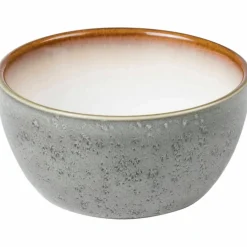 Skål 12 cm grå/gräddvit