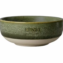 Skål 14 cm, grön/natur