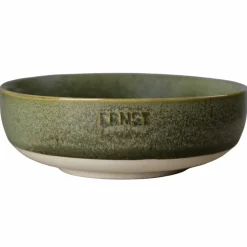 Skål 8 cm, grön/natur
