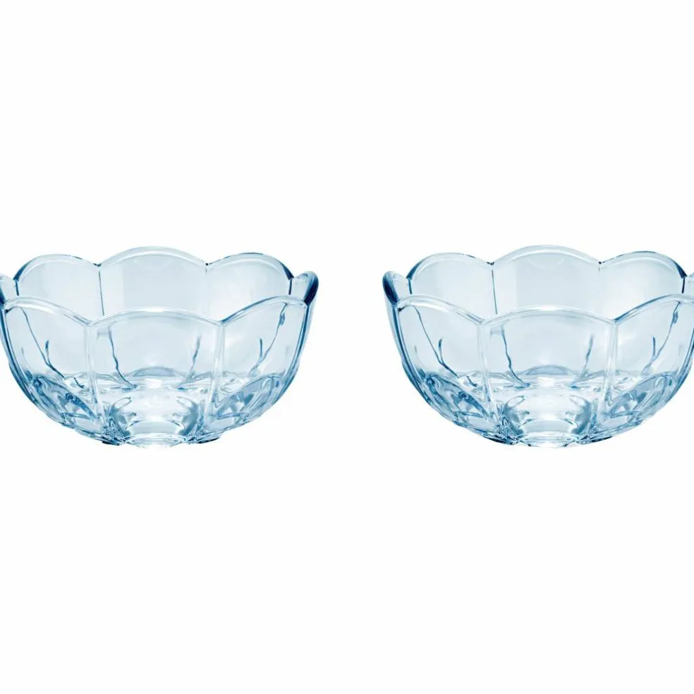 Skål 13 cm 2-pack, blue iris