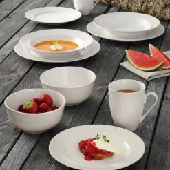 Skål 14,5 cm Vit Stengods