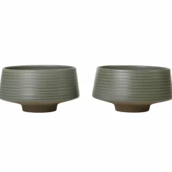 Skål 2-pack, dark green