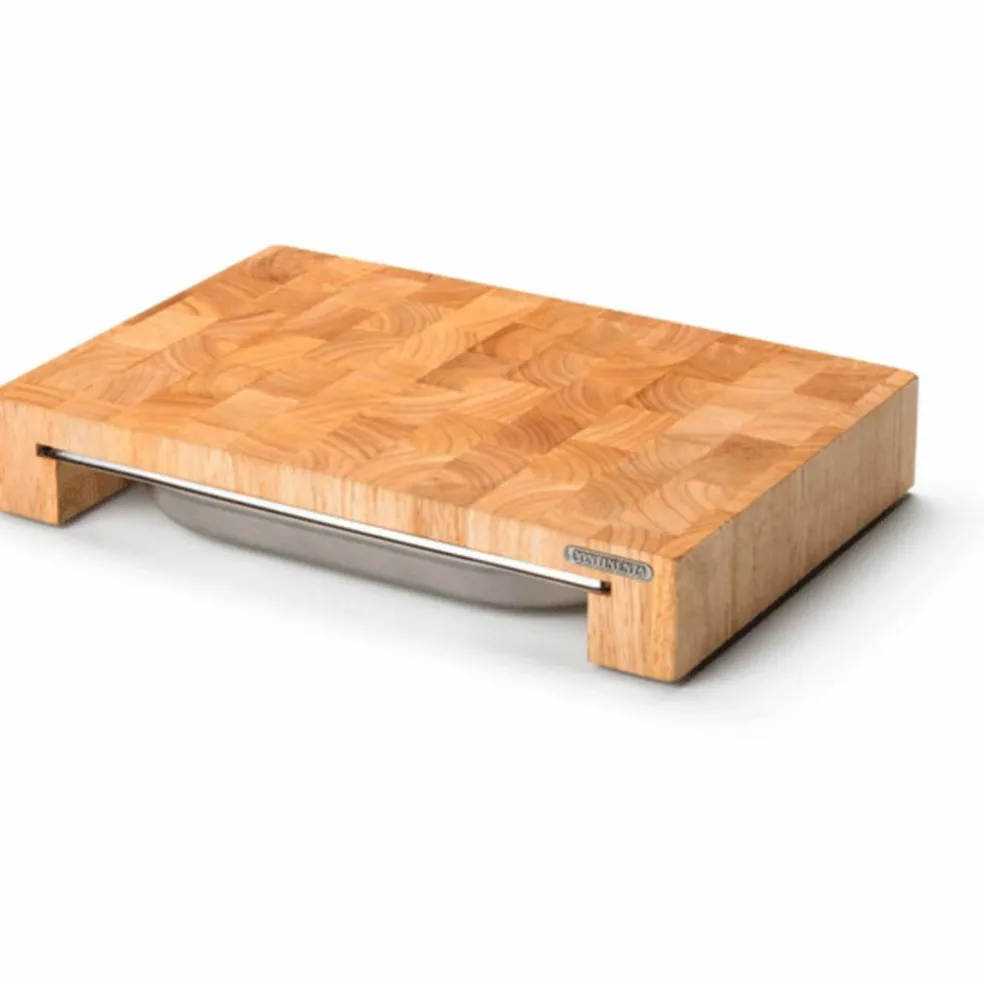 Skärbräda med Låda 48 x 32 x 6 cm