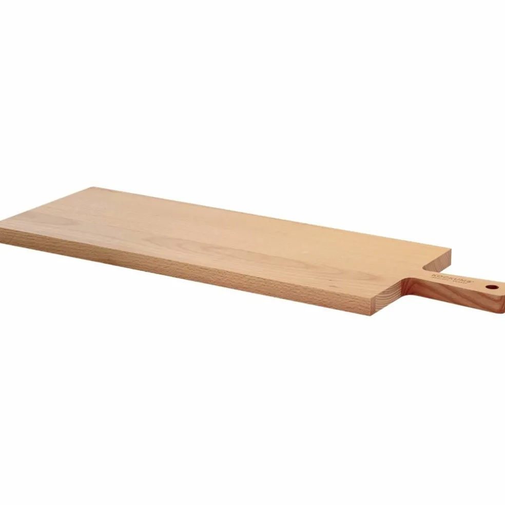 Skärbräda m. handtag 60 x 14 cm, trä