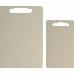 Skärbräda 2-pack BIO-PE, Grå