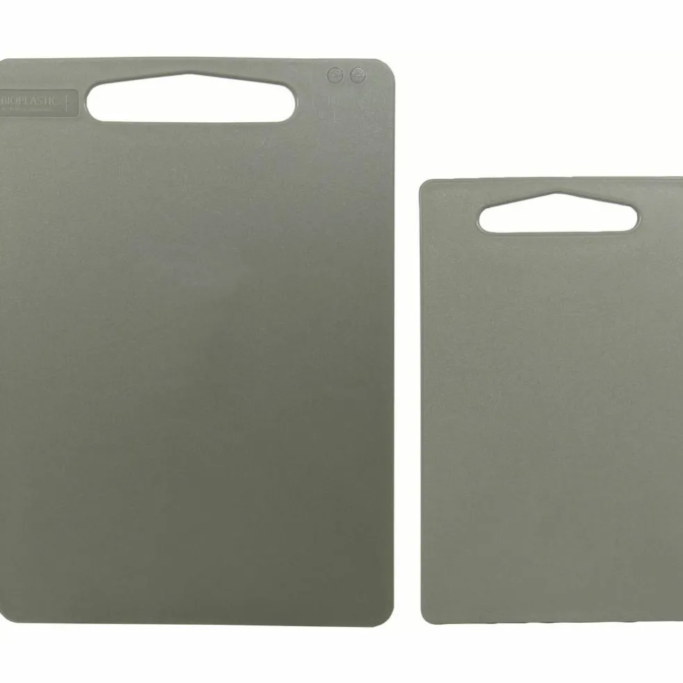 Skärbräda 2-pack BIO-PE, Grå