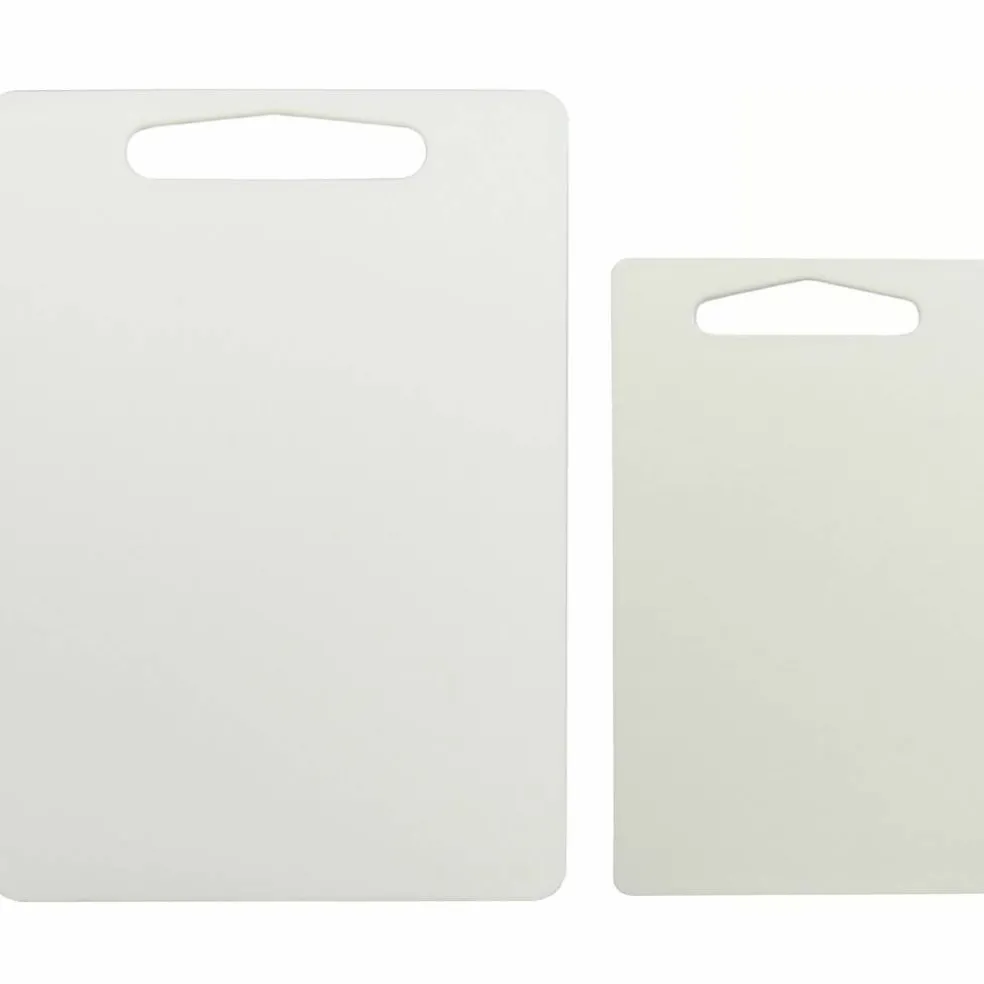 Skärbräda 2-pack BIO-PE, Natur